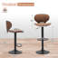 Tabourets de bar pivotants réglables à 360 °, chaises à hauteur de comptoir avec repose-pieds et dossiers-1608187434-1608187436