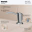 Distributeur de savon de cuisine Karran SD45 en chrome-120903919