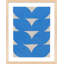 Blue Chevron Painting by Andrea Stokes-1051619530-1051619523