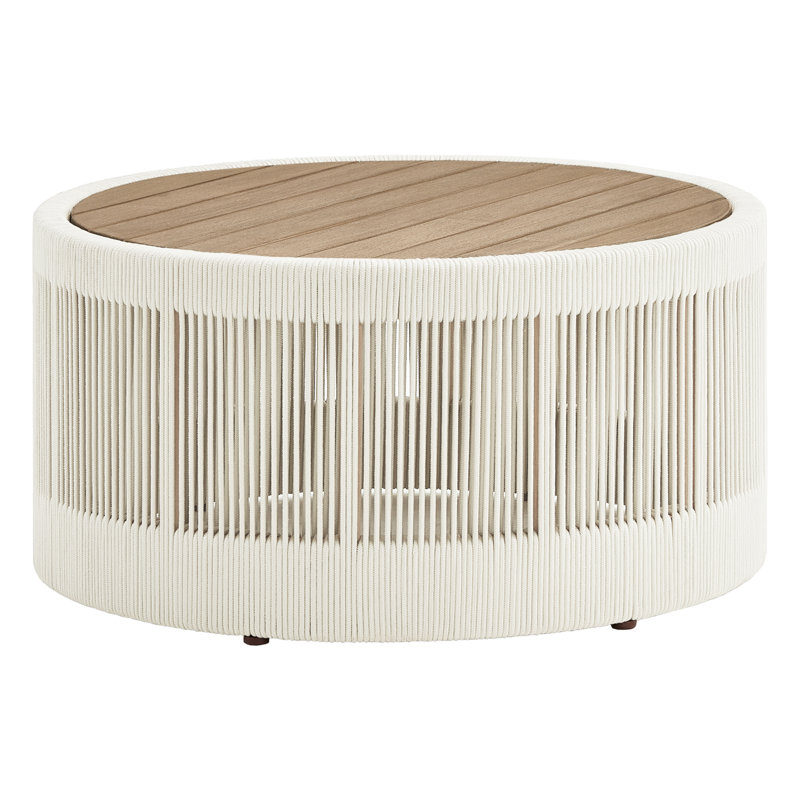 Round Outdoor Coffee Table
