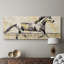 Golden Stallion I - Toile tendue avec châssis - Prêt à accrocher-1566542404