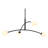 Alisina Iron 4-Light Chandelier