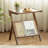 Rattan Design Glass Side Table