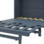 Lit escamotable avec rangement pour tiroir, ports USB intégrés et prises de courant-114459793-114459794