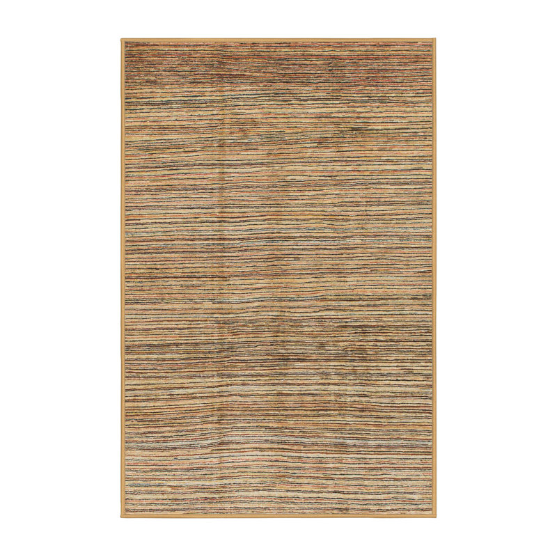 Tapis multicolore à motif abstrait Olinda, Rectangle 5 pi x 7 pi