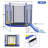 Trampoline with Safety Enclosure Net, Slide and Ladder Recreational Trampoline-99073040