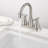 Centerset 2-handle Bathroom Faucet with Drain Assembly-100607417