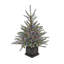 4' Blue PE Spruce Christmas Tree with 780 Lights
