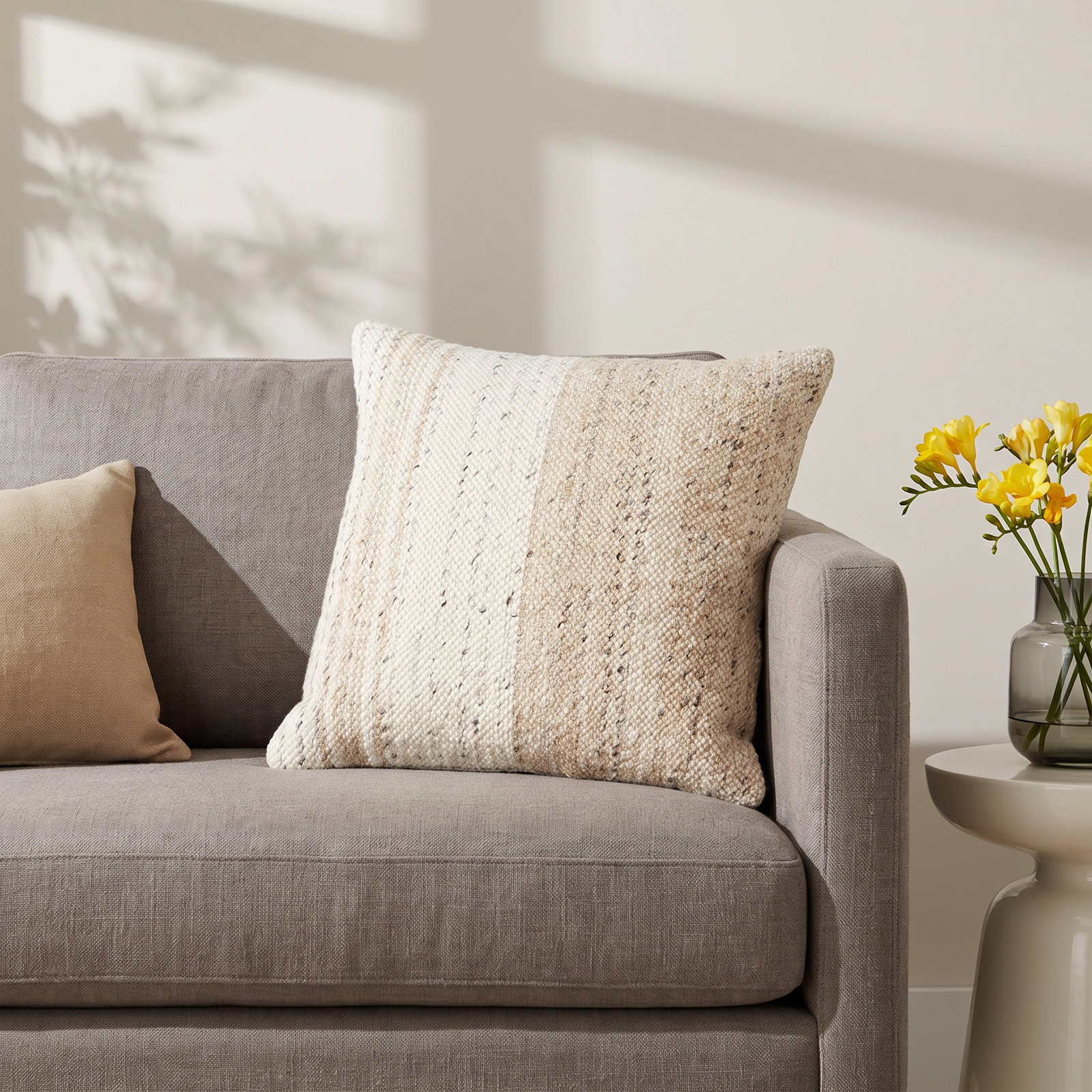 Dia Throw Pillow, 18" x 18", Pillow Cover Only - No Insert