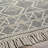 Anelisse Geometric Flatweave Area Rug in Charcoal/Beige-260315415