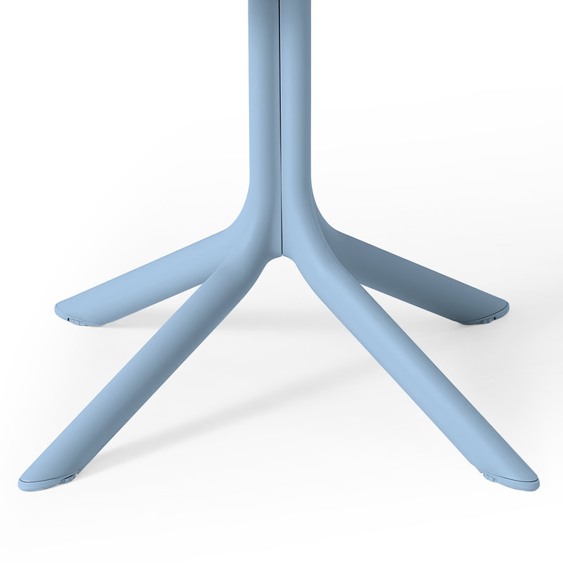 Table de salle à manger Delron, Bleu français