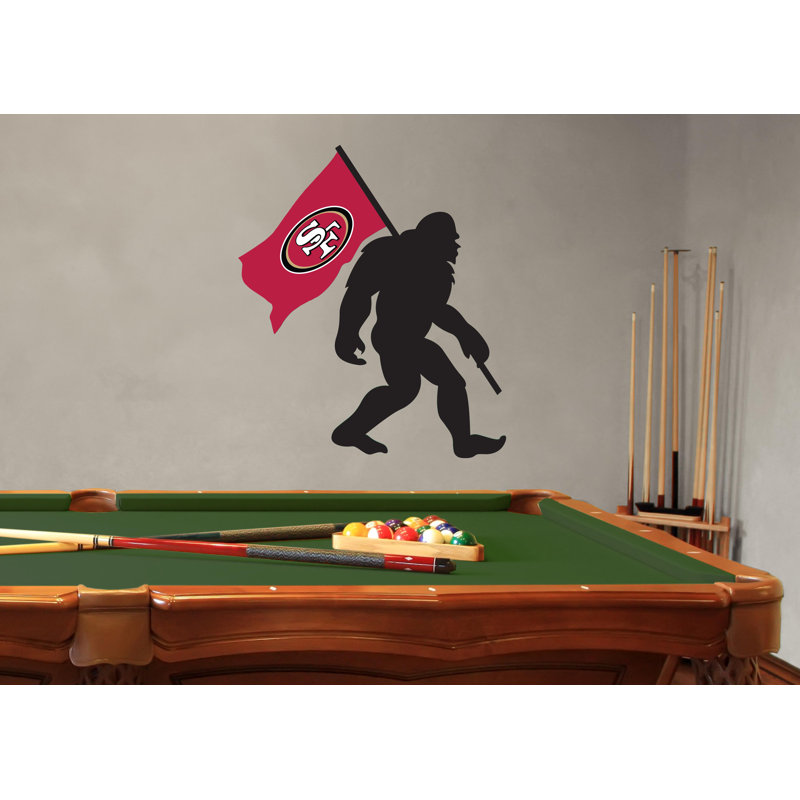 San Francisco 49Ers Big Foot Wall Decal