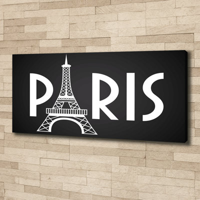 Paris - Wrapped Canvas Print