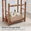 15.8 " Freestanding Towel Rack