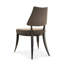 Caress Velvet Side Chair in Smoky Taupe