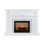 62IN GRAND MARBLE MANTEL FIREPLACE