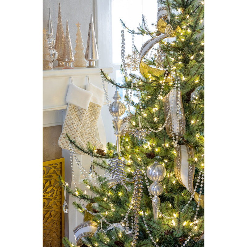 Ornement goutte de champagne champagne, 2 styles variés