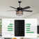 Wilcher 52'' Ceiling Fan with Light Kit