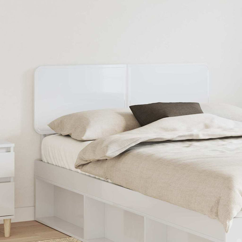 Headboard, EU Double - 135 x 200 cm, Gloss White