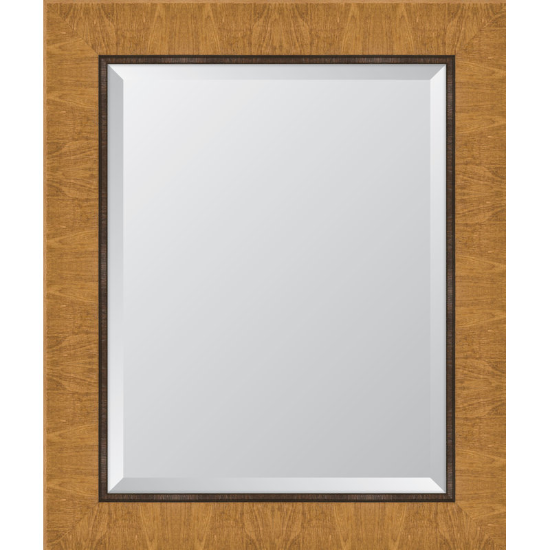 Miroir mural Gullion, H 36,5 po x l 30,5 po, Naturel