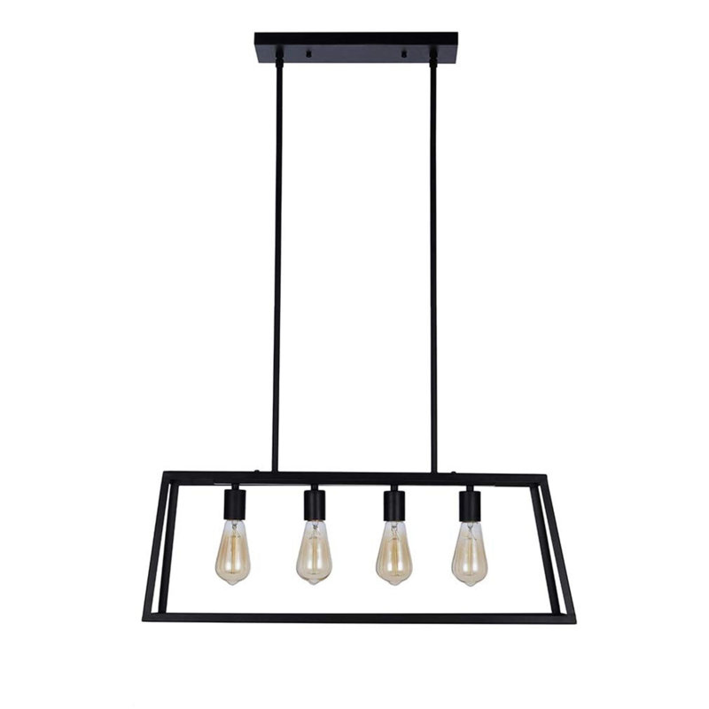 Ranieri 4 - Light Black Kitchen Island Pendant