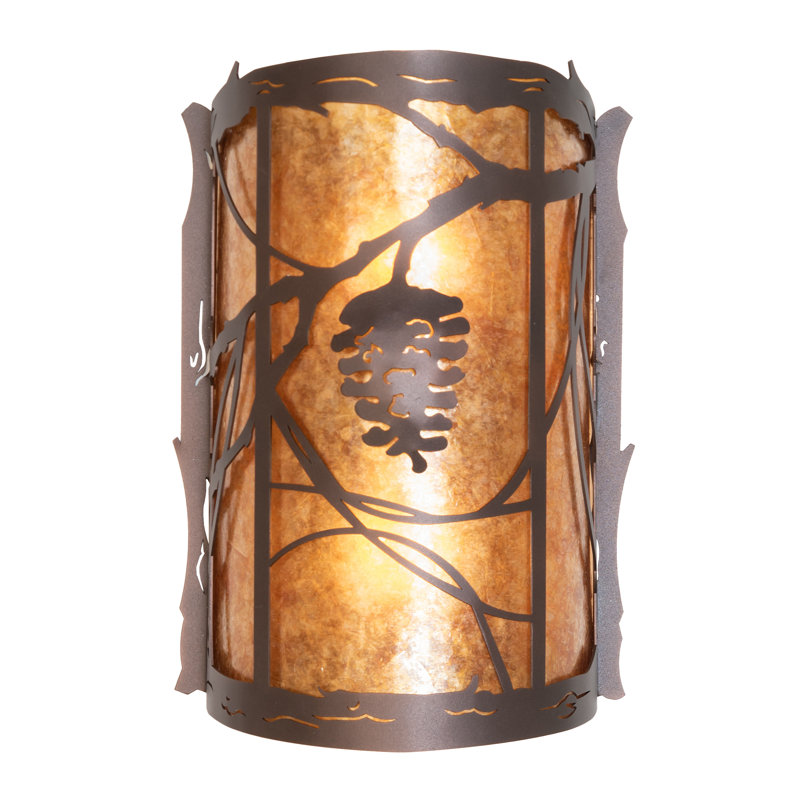 2 - Light Flush Mounted Sconce