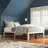 Swansea 14 Inch Height Solid Wood Platform Bed Frame With Slat Support-350068663-350068652