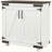 Modern Farmhouse Sideboard with Barn Door
