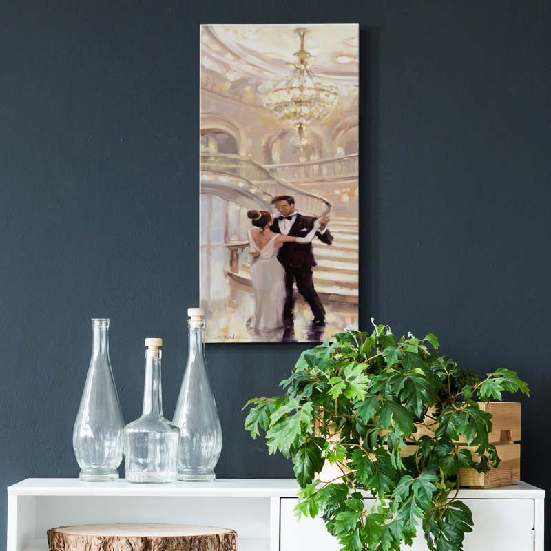 A Moment In Time - peinture sur toile tendue, H 16 po x l 8 po x P 1 po