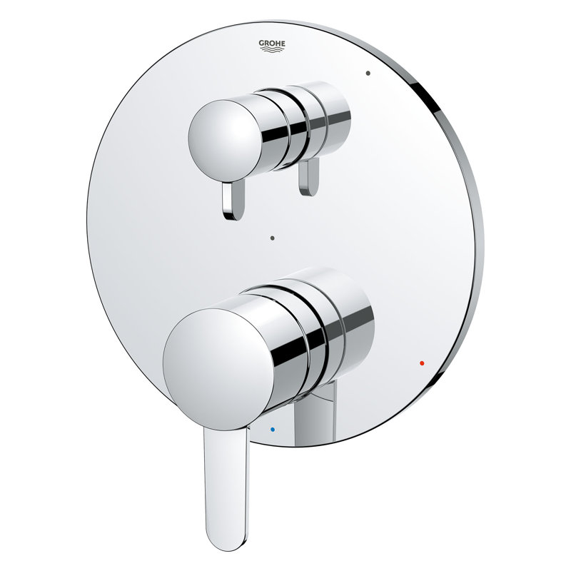 Cosmopolitan Pressure Balanced Shower Faucet with Rough-in Valve, Starlight Chrome