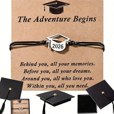 2026 Graduation Season Card Bracelet Gift Box
