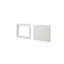 Panneau d'accès en plastique ABS 6 po x 9 po Oatey, blanc