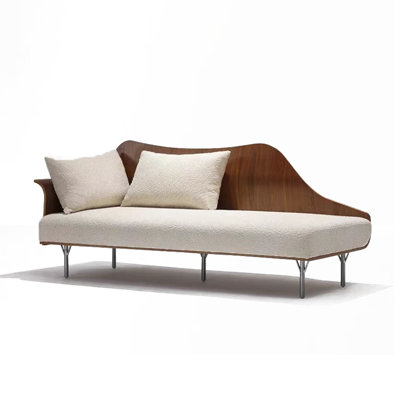 Nordic Light Luxury Chair Upholstered Chaise Lounge