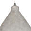 Kennsie Concrete Resin Pendant Light, Light Stone gray