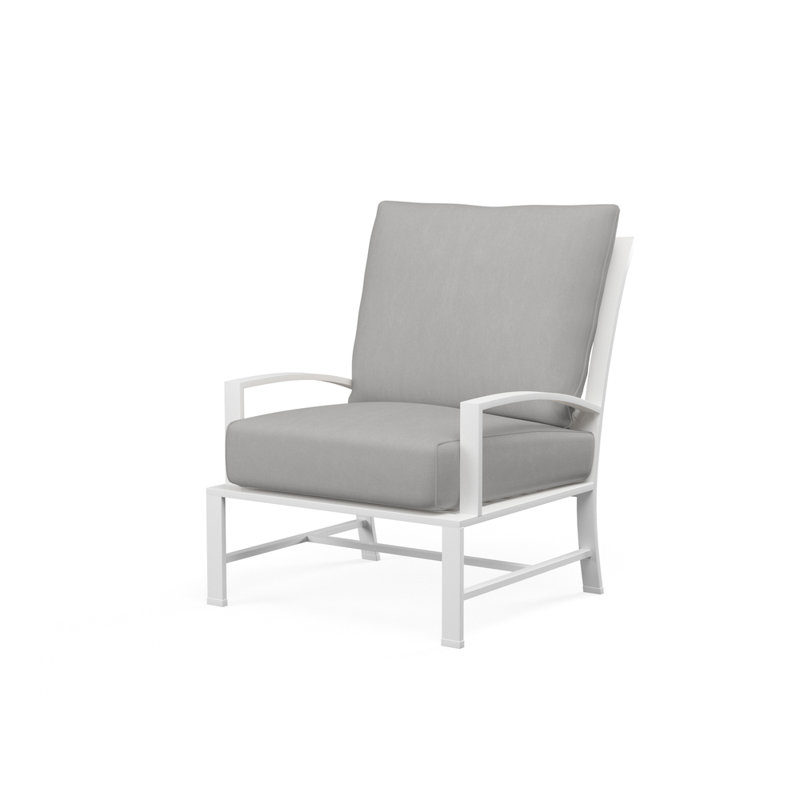 Bristol Outdoor Lounge Chair, Canvas Granite Sunbrella®