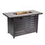 Foyer de table rectangulaire 42 "au propane