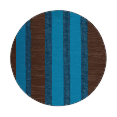 Tapis intérieur / extérieur noir HorizontalStripes