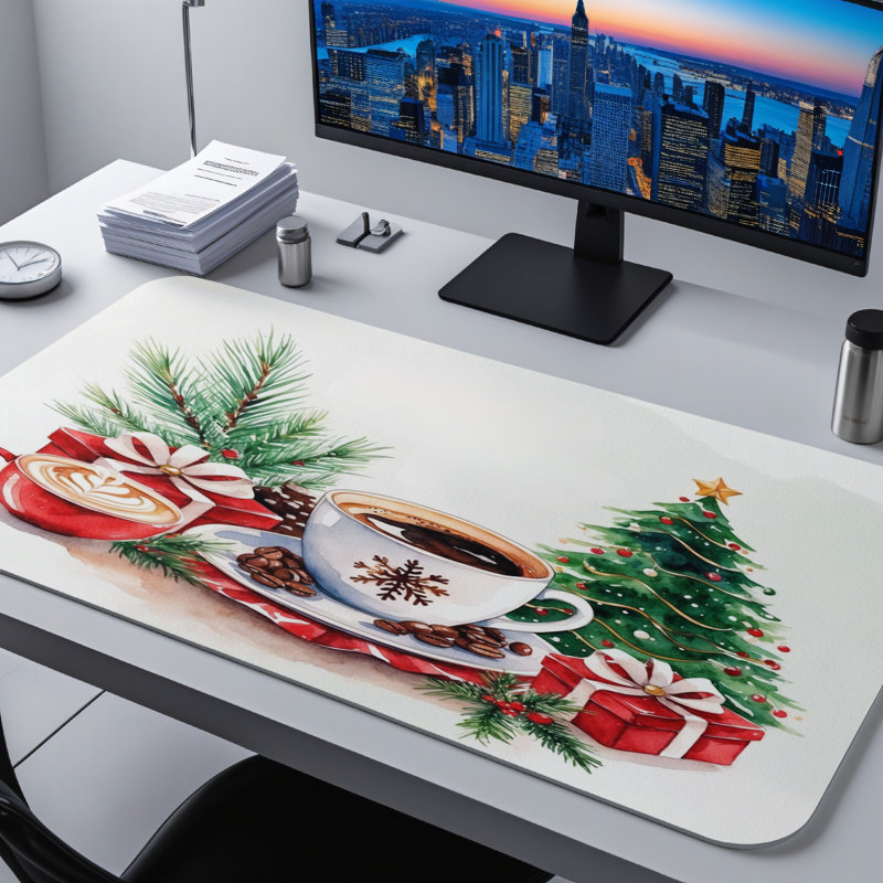 Polyester Desk Pad, 31.5x15.5