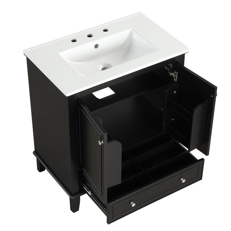 Nily 30'' Bathroom Vanity with Top