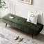 Banc rembourré 39,4 po Velours côtelé-1170276525