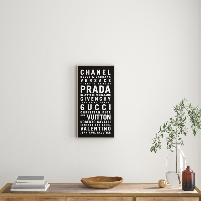 Tram Scrolls - Print on Canvas, 62.5cm H x 32.5cm W x 4.5cm D