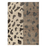Distressed Homage Wool Abstract Area Rug