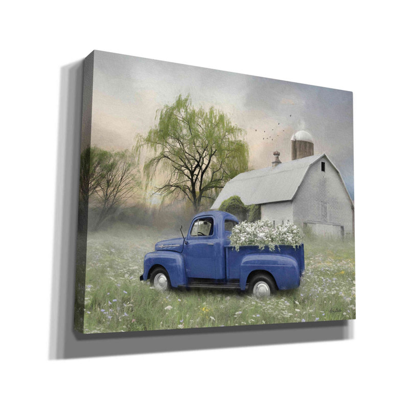 «Old Fashioned Spring» par Lori Deiter, art mural sur toile, H 20 po x l 24 po x P 0,75 po