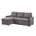 Chenille gris foncé