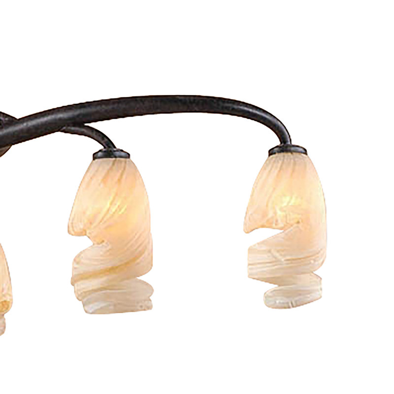 Kleinman 6 - Light Shaded Chandelier