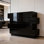 Commode double 8 tiroirs avec surface ultrabrillante