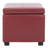 Maiden Faux Leather Ottoman-132965818