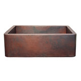 30" L x 19" W Apron Kitchen Sink