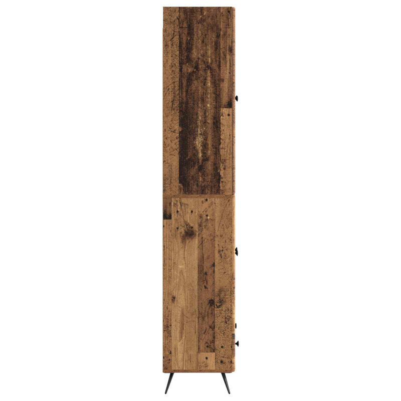 4 -Door 3 Storage Cabinet, Old Wood