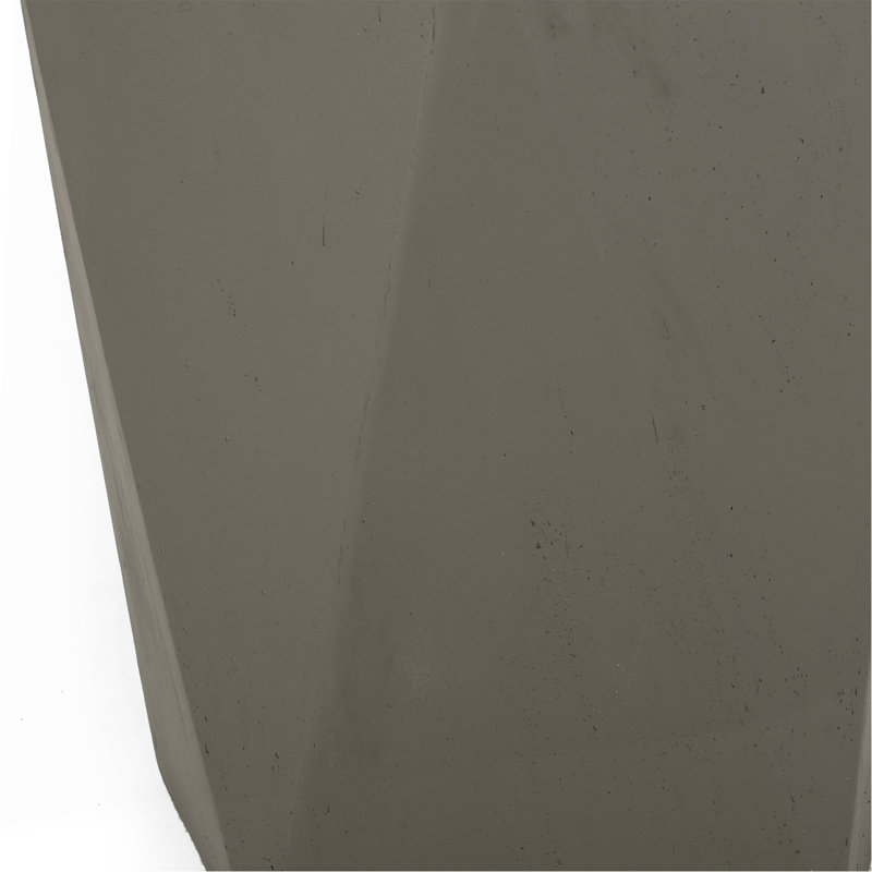 Side Table, Light Gray